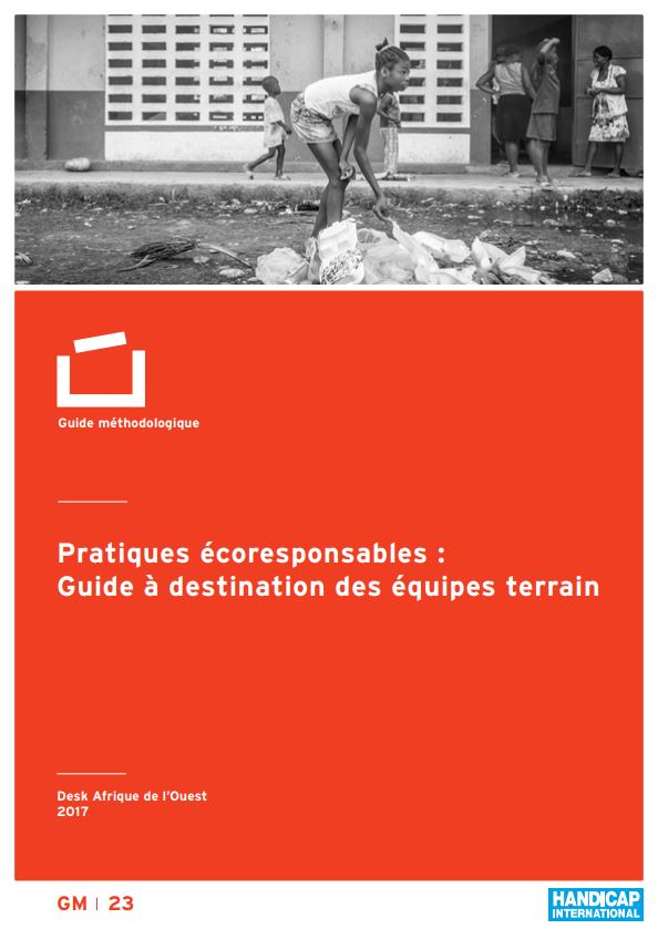 Couverture du guide méthodologique des pratiques écoresponsables