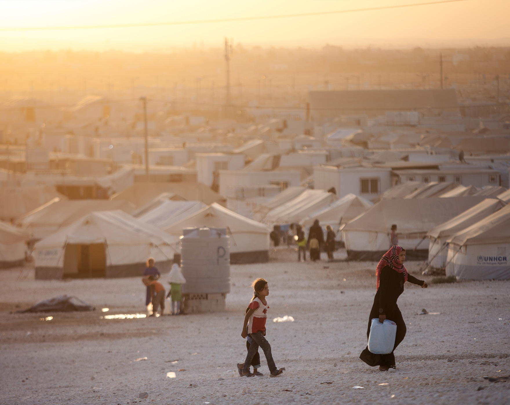 Début de l’intervention d'urgence dans le cadre de la crise syrienne.