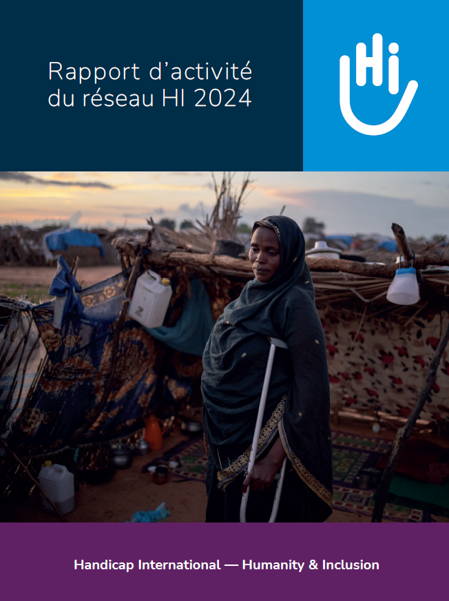 Couverture du rapport d'activité 2024 du réseau HI