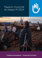 Couverture du rapport d'activité HI 2024
