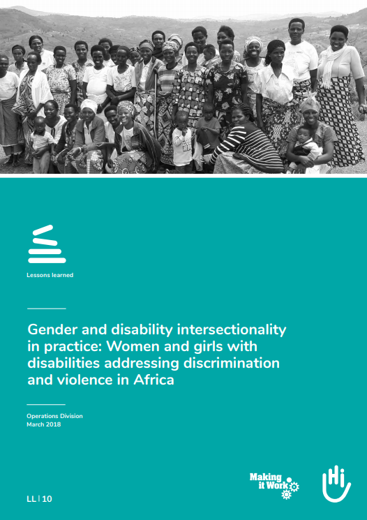 coverage of the 2018 report: Gender and disability intersectionality in practice: Women and girls with disabilities addressing discrimination and violence in Africa