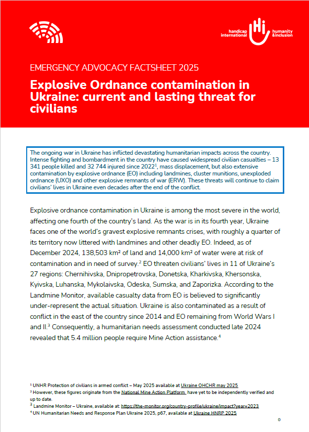 Cover of the factsheet 