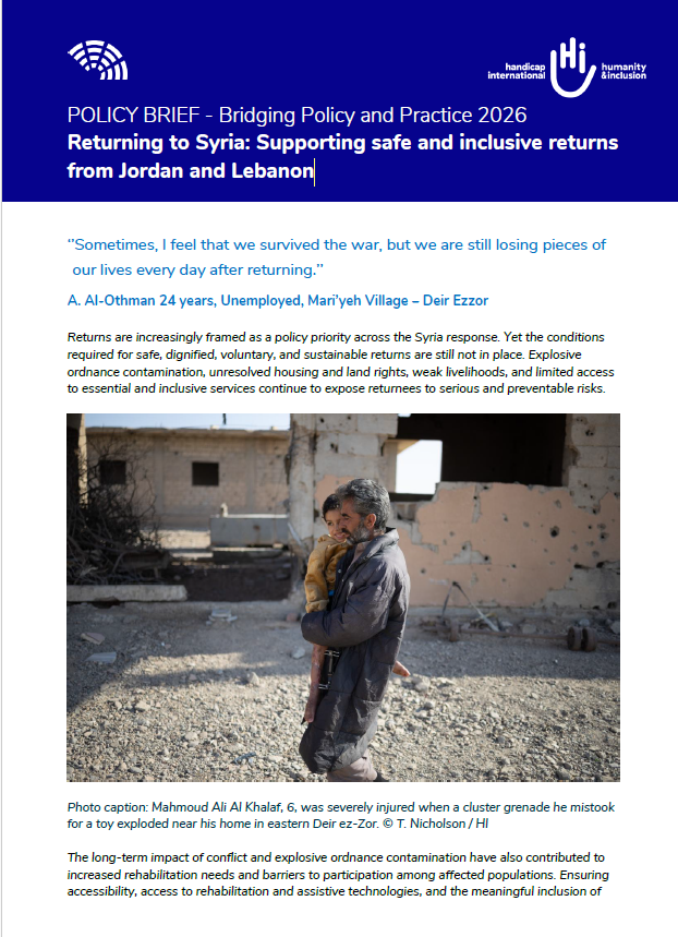 Couverture du document de briefing politique