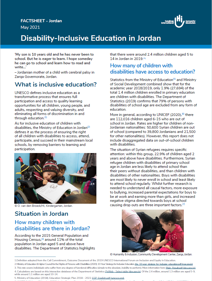 couverture de la factsheet