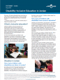 Factsheet cover couverture de la factsheet