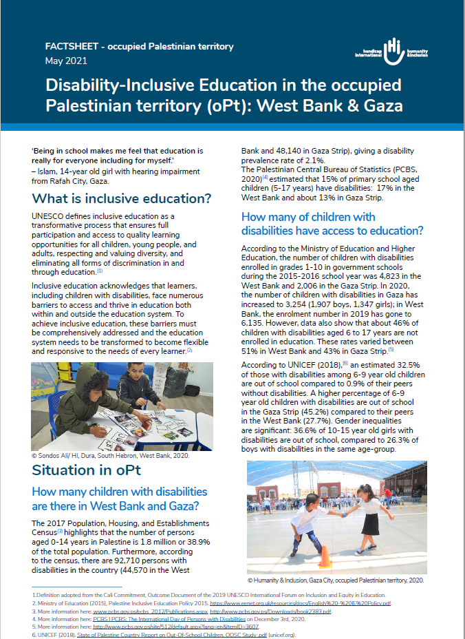 couverture de la factsheet