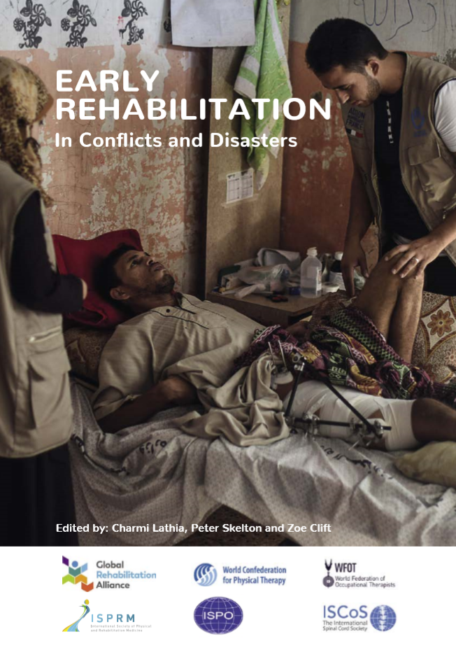 Cover of the field handbook EARLY REHABILITATION In Conflicts and Disasters