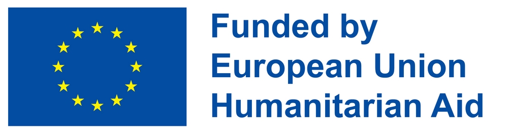 ECHO logo "Funded by European Union - Humanitarian Aid"