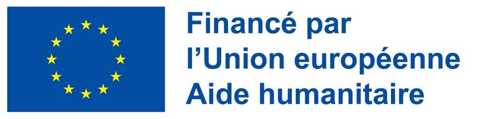 Logo de ECHO "Financé par l'Union européenne - Aide humanitaire"