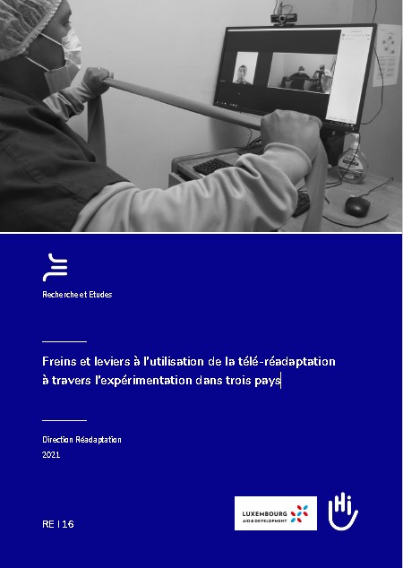Couverture du document de recherche et études 