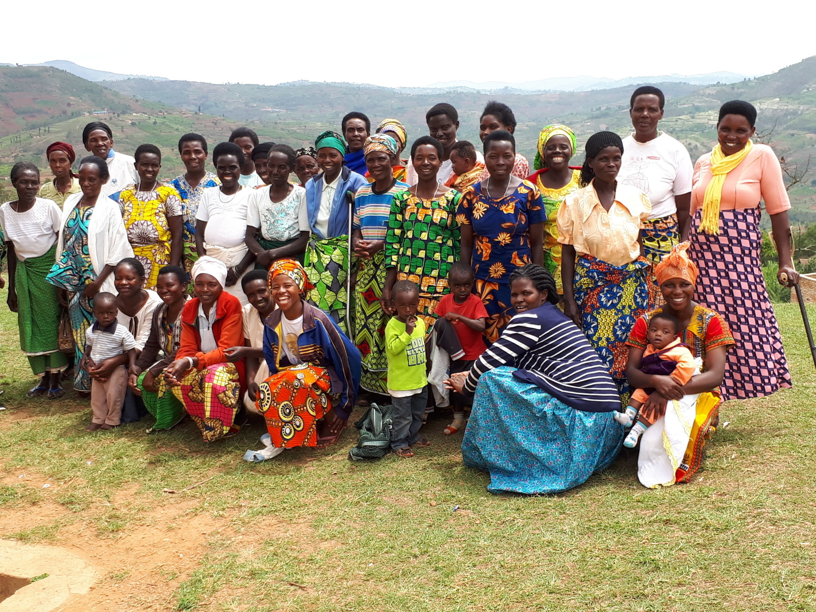 Membres d'un groupe communautaire de femmes et de filles handicapées