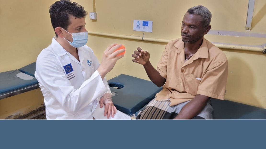 A stroke survivor rebuilds his life amid war and poverty