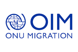Logo de l'Organisation internationale pour les migrations (IOM - OIM)