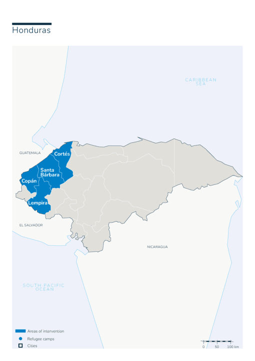 HI interventions in Honduras