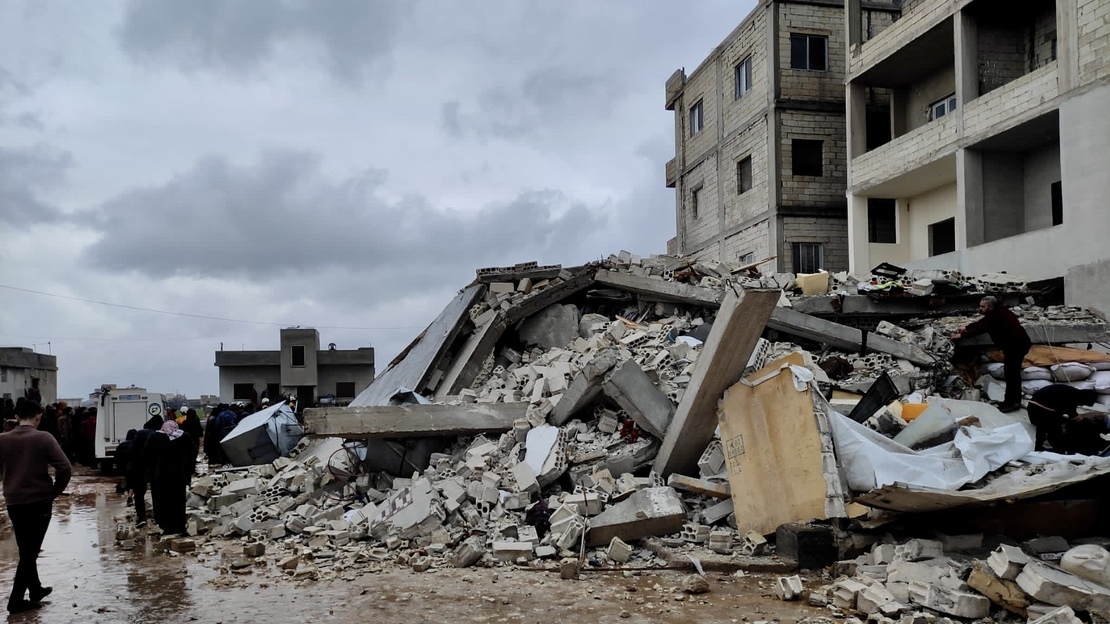 Destructions dans le Nord-Ouest de la Syrie