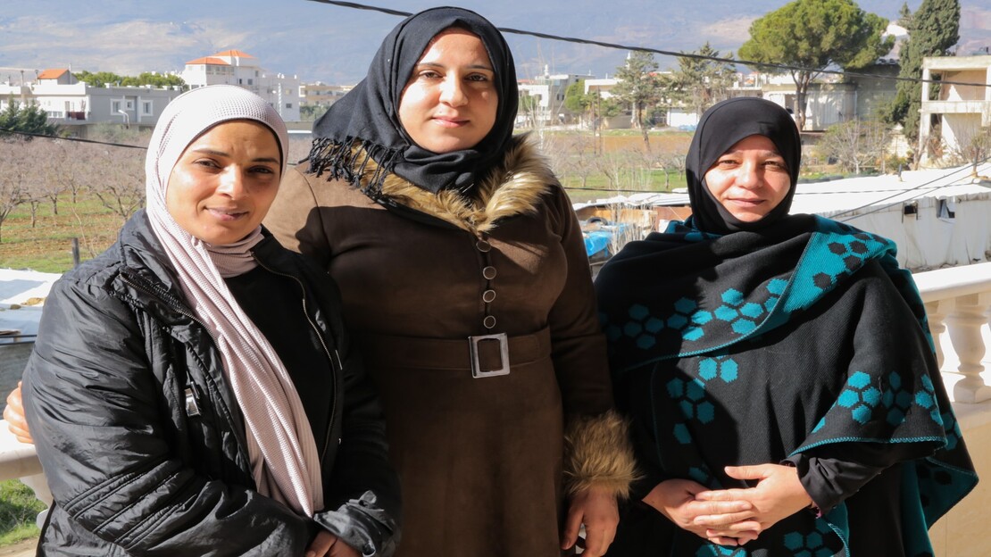 Au Liban : Aicha, Hoda et Ibtisam aident les populations les plus vulnérables