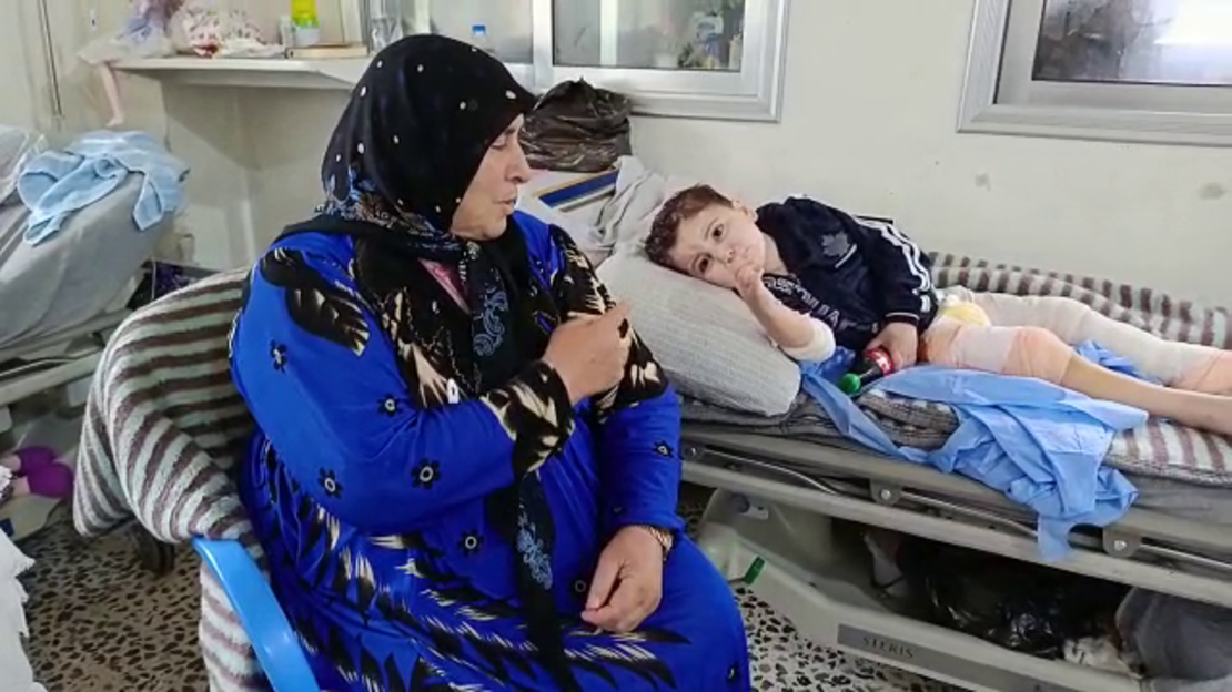Abd al-Rahman, 2 ans et demi : déplacé par la guerre, orphelin suite au séisme