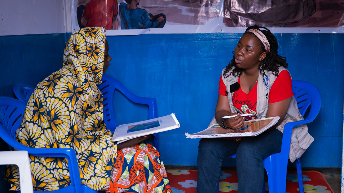 Les psychologues de HI accompagnent les personnes affectées par la violence au Nord Kivu