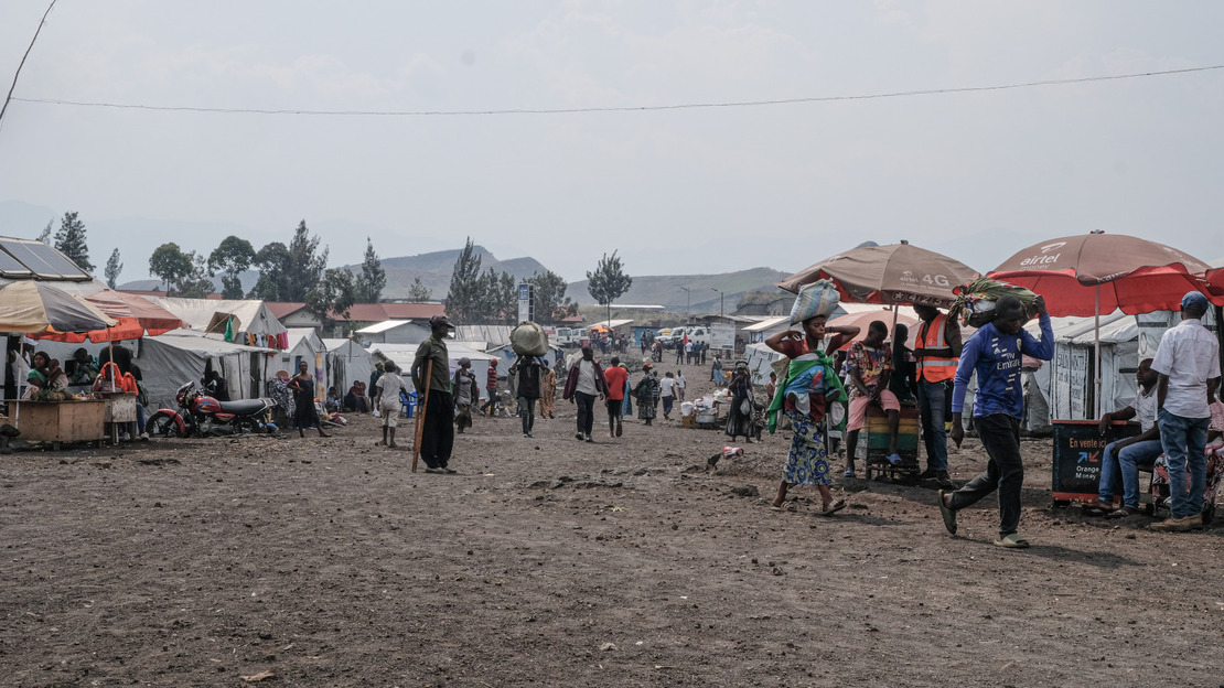 Civilians caught up in the fighting in the East of the DRC