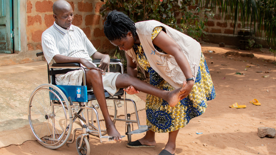 Regaining his independence: the long road travelled by Cyril, injured in an accident