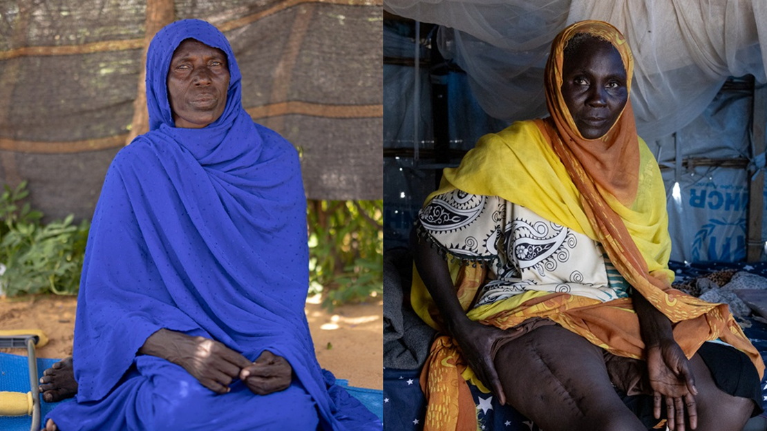 Djadah & Haleema, refugees in Chad: finding solidarity after the violence