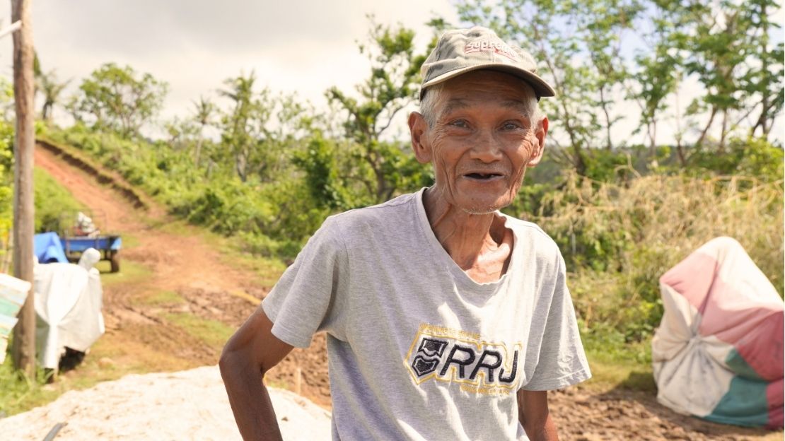 portrait of an elderly man