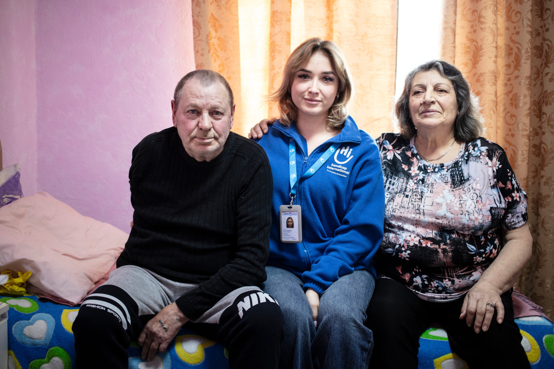 En Ukraine, la main tendue de HI dans le chaos de la guerre 