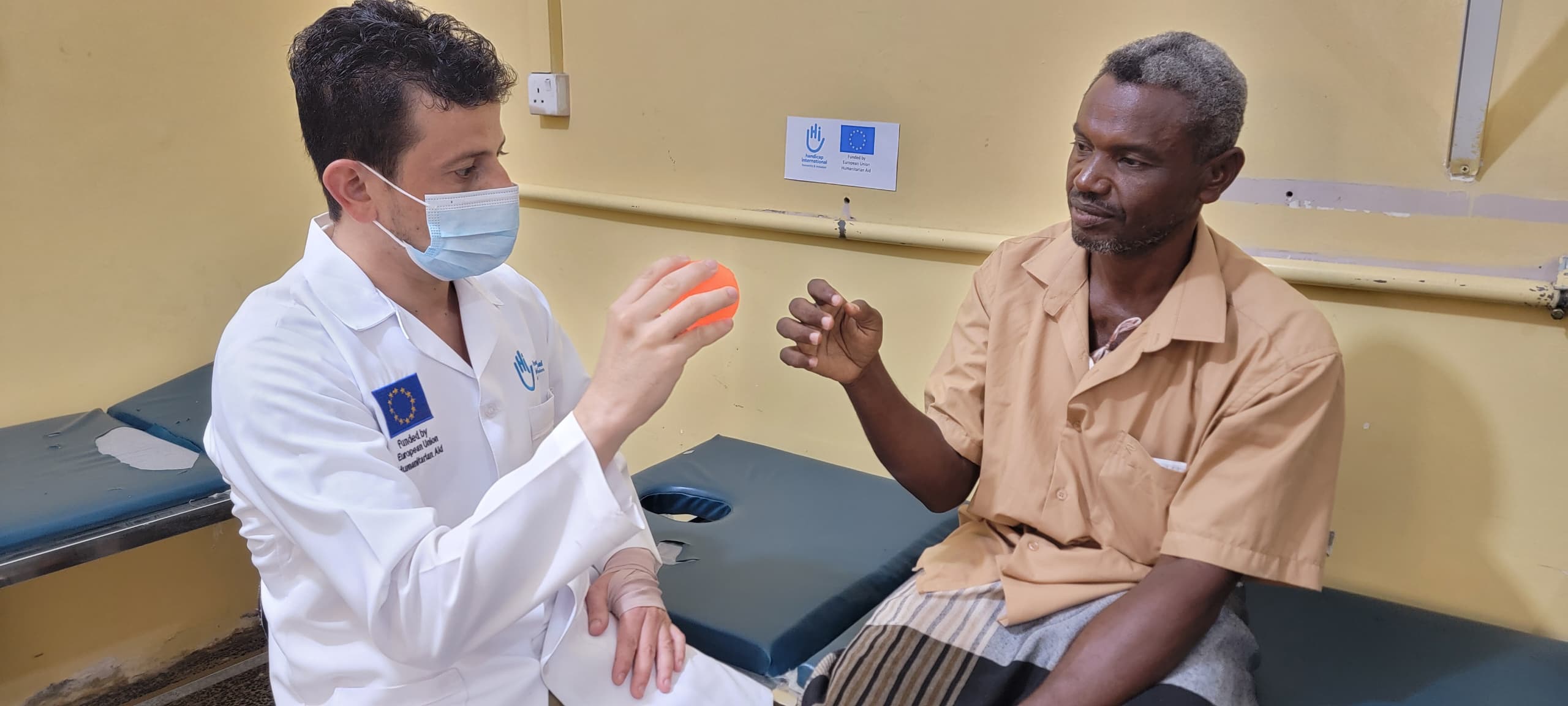 A stroke survivor rebuilds his life amid war and poverty