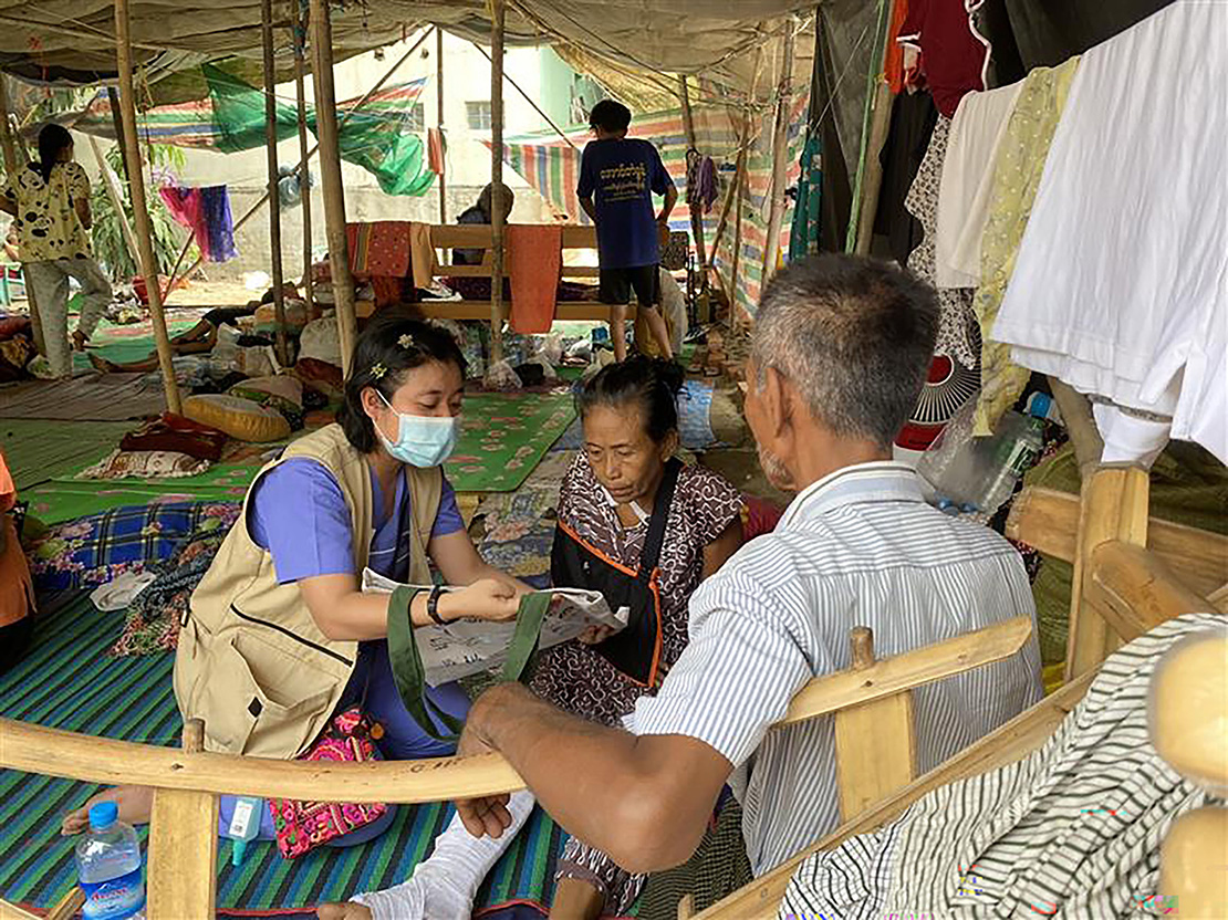 Myanmar, 3 months later