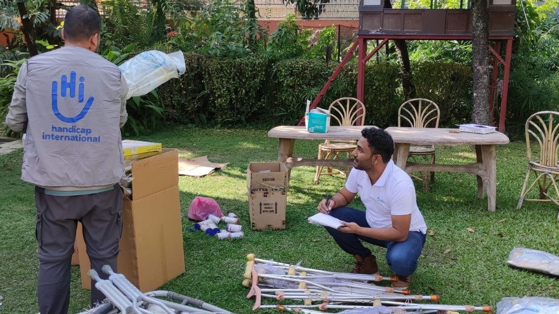 HI provides support to affected populations after a new earthquake