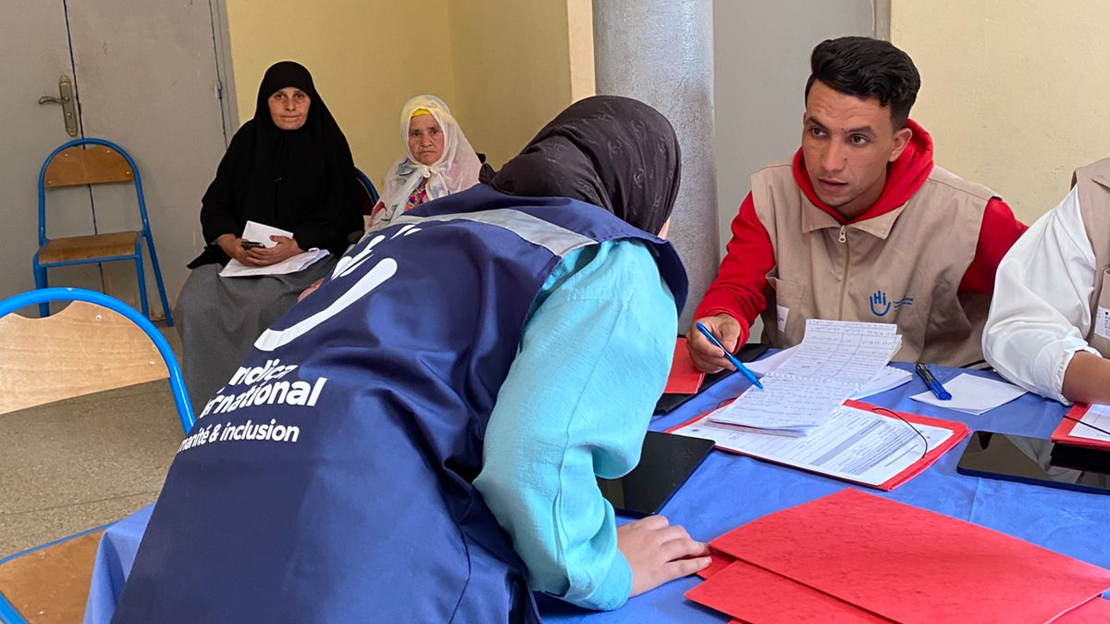 Two young women from Morocco talk about their lives today, one year after the earthquake