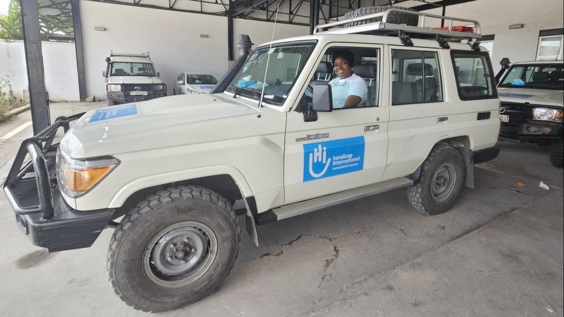 Schumen Kamalu, a female driver in the DRC: Driving is neither a man’s nor a woman’s job!