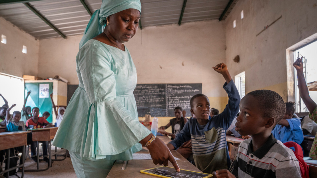 Senegal: with Dieynaba, pupils who are deaf find their place at school