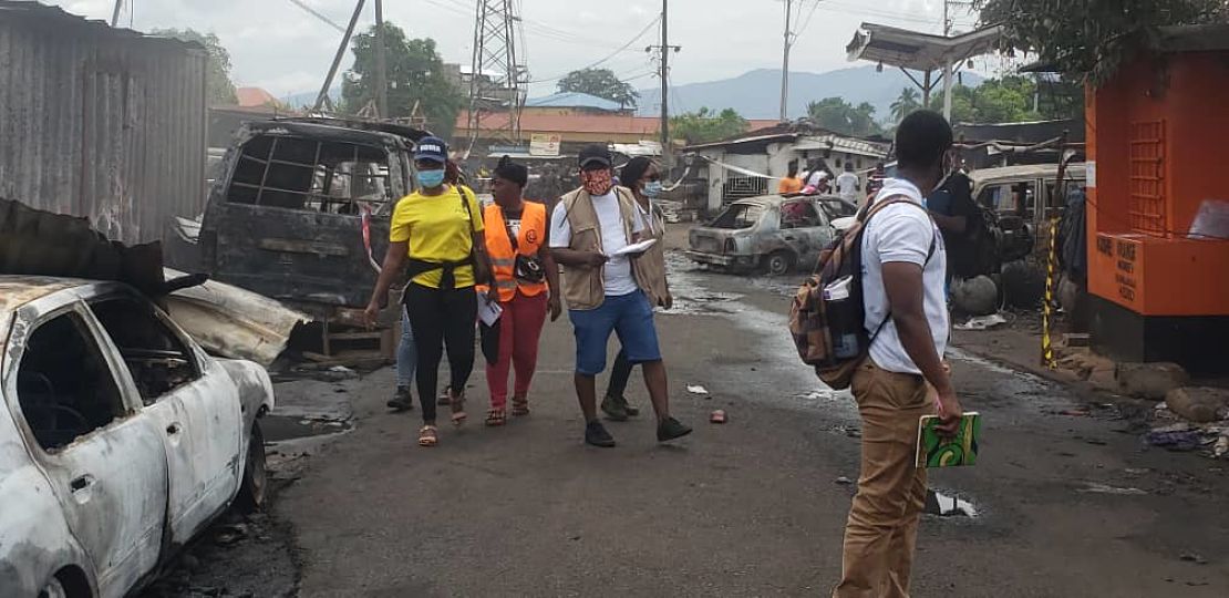 Explosion à Freetown : HI lance l’aide aux victimes