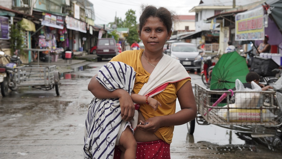 Floods in the Philippines: Tintin wants to be an inspiration to her children